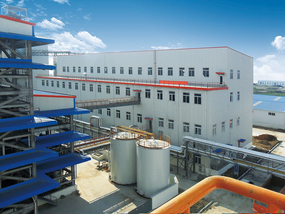 Dự án kết cấu thép nhà máy ép sơ cấp của Trung Ninh Hồ