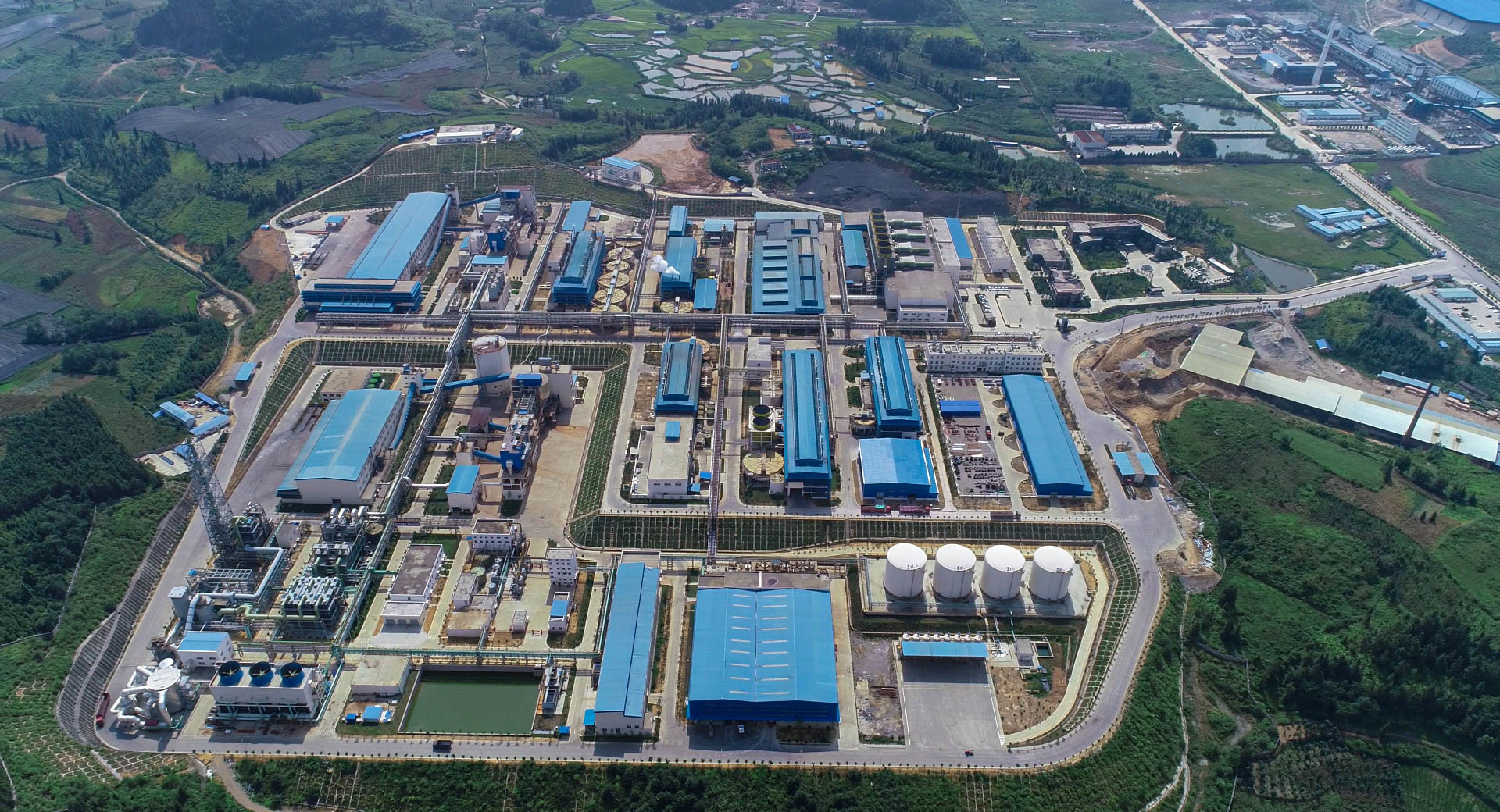 Năm 2021, Dự án Nâng cấp Nhà máy Tinh chế Kẽm Inđen ở Văn Sơn, Vân Nam